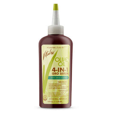 Olive Oil 4 in 1 Growth Serum with Arnica Extract 4 FL OZ e 118ml